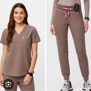 Figs Taupe scrubs